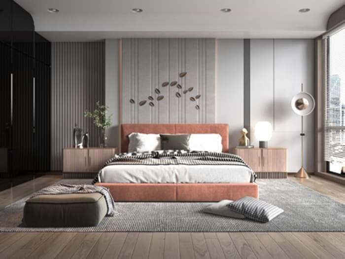Guest room at Ashtech Presidential Towers