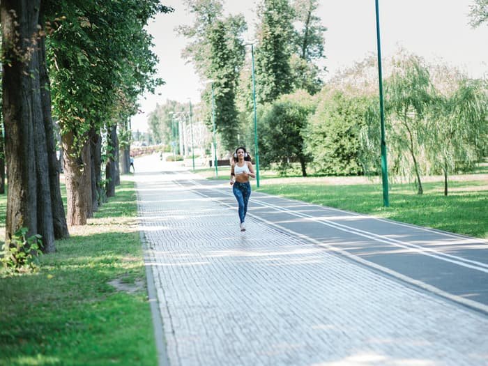 Jogging track at Ashtech Presidential Towers