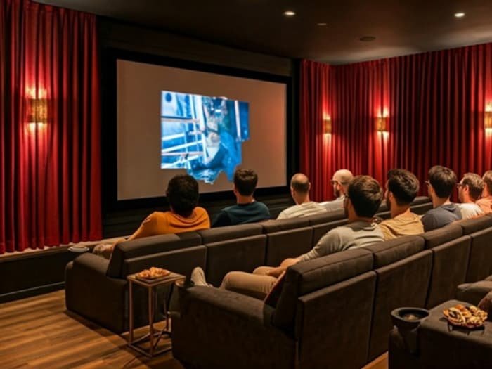 Mini theatre at Ashtech Presidential Towers