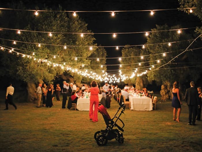 Party lawn at Ashtech Presidential Towers