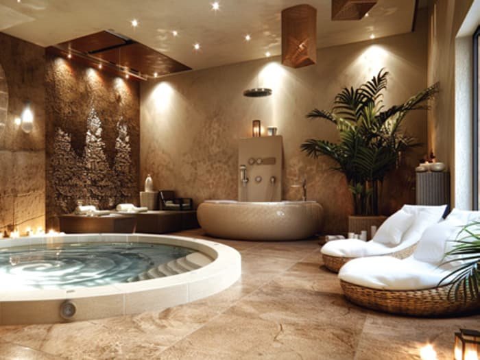 Sauna at Ashtech Presidential Towers